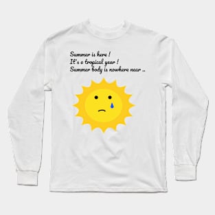 realistic summer clothing Long Sleeve T-Shirt